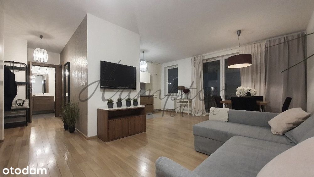 Jasne 2 pokojowe mieszkanie Marina Mokotów
