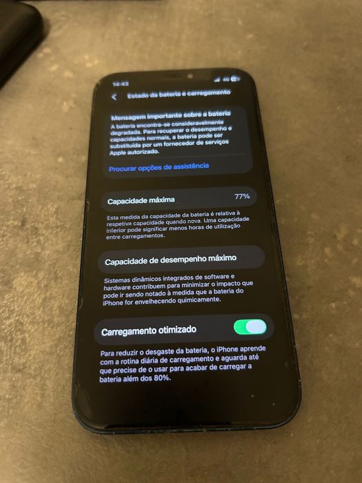 Iphone12 azul usado