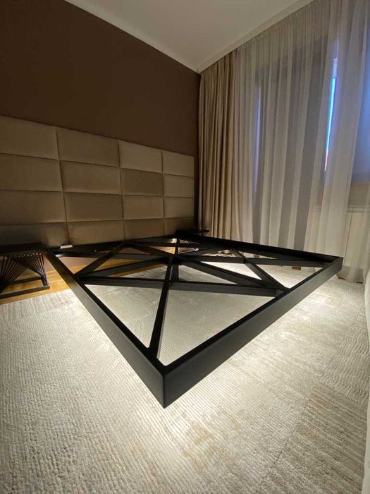 Łóżko Loftowe, Lewitujące, Nowoczesny Styl