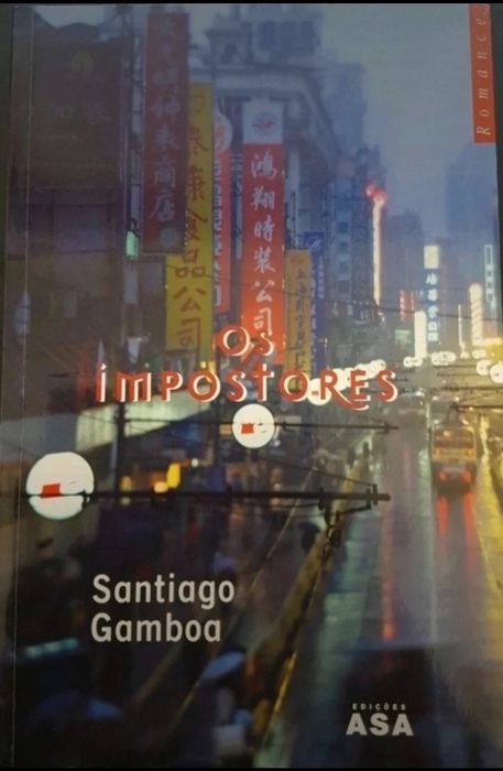 Livro "Os impostores" - Santiago Gamboa