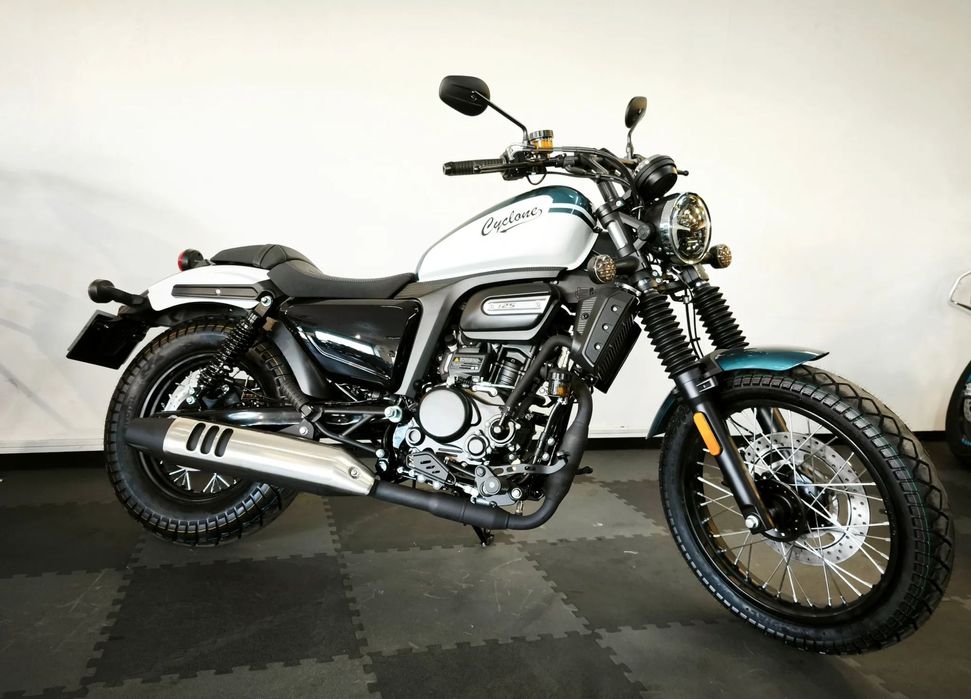 Cyclone RA125 Plus Custom/Cruiser CAMPANHA 0%Juros