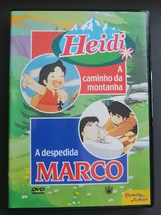 Dvd Heidi série novo marco