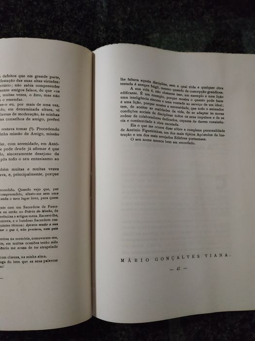 Livro António Figueirinhas Preito de homenagem dum grupo de amigos