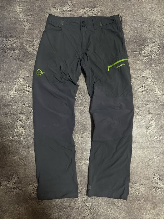 (Л) Оригінальні трекінгові штани Norrona x haglofs