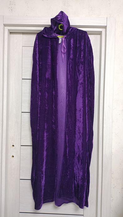 Дорослий карнавальний костюм мантія велюрова маг чарівник