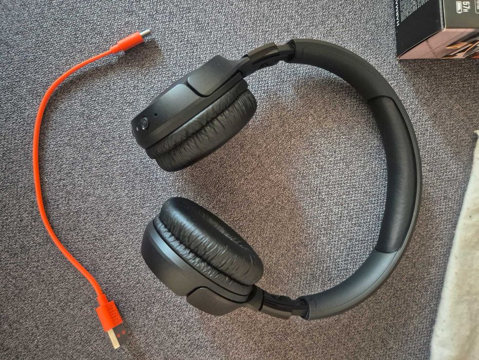 Słuchawki nauszne JBL Tune 520BT czarne