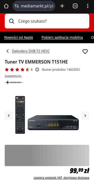 Telewizor Philips 32 + dekoder