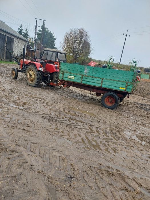 Przyczepa jednoosiowa tim 4,5 navtek bastrup vestas