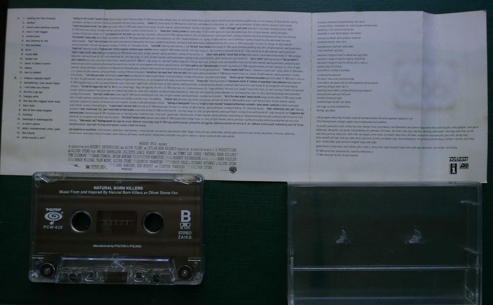 NATURAL BORN KILLERS - muzyka do filmu Olivera Stone