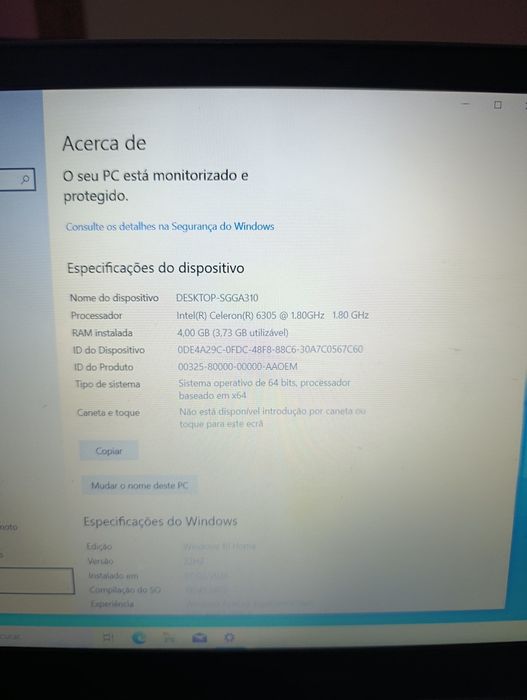 Portátil Samsung