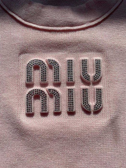 Top Miu Miu Rosa