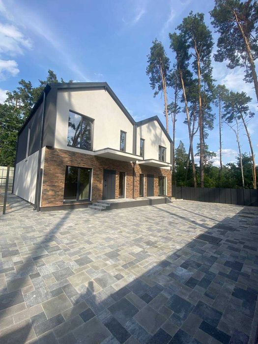 Лісова Буча. Дуплекс з газом. Площа 115 кв.м, ділянка 2 сотки