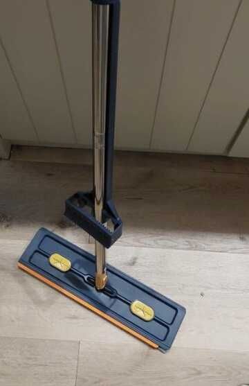 Esfregona automática de 360° para uma limpeza fácil