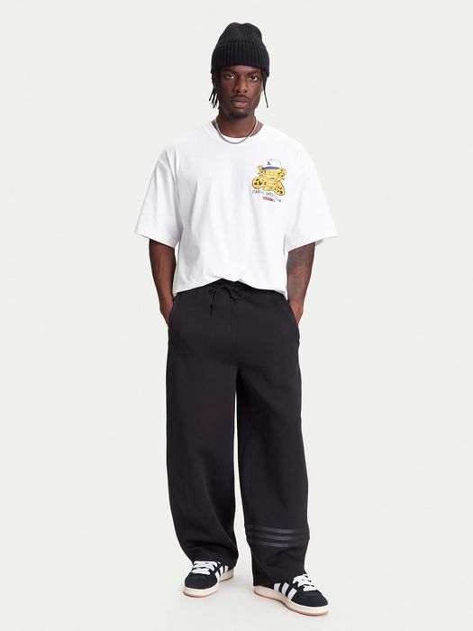 Adidas 38 M T-Shirt Męski Biały Oversize 100% Bawełna D2231