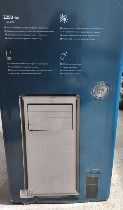 Ar condicionado portátil 9000 Btus