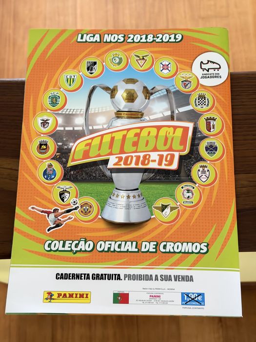 Caderneta Completa Futebol 2018/2019