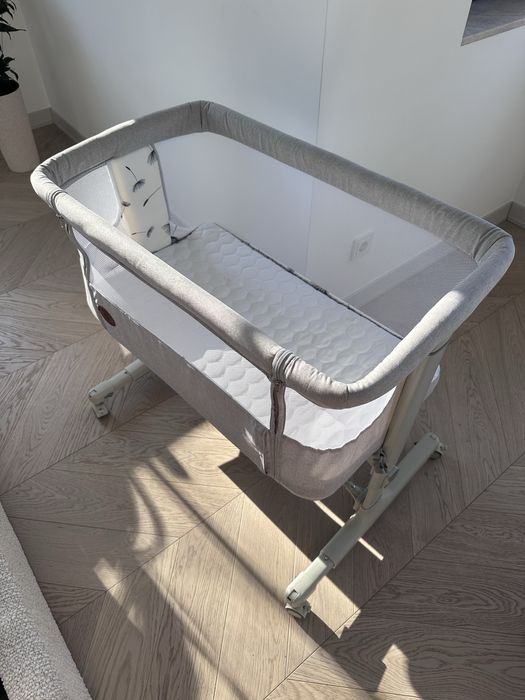 Lionelo - Łóżeczko dziecięce 3w1 AURORA szare