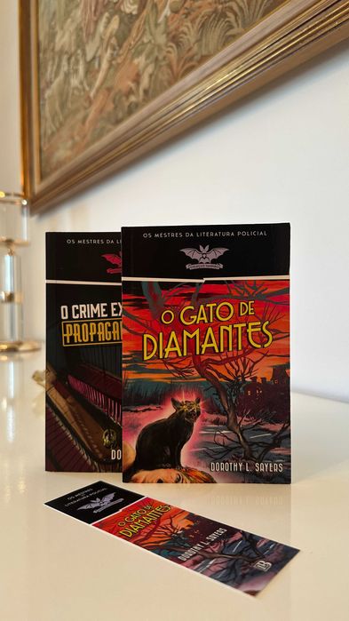 2 Livros - Dorothy L. Sayers (O Gato de Diamantes/O Crime Exige Propaganda)