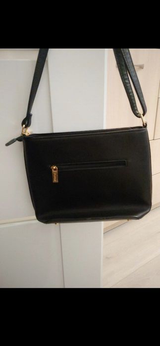 Torba na ramię czarna Silvia Rosa