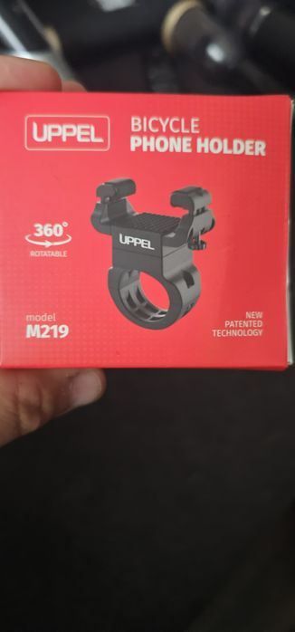 Nowy uchwyt na telefon, mocowany na kierownicę. Rowerowy.