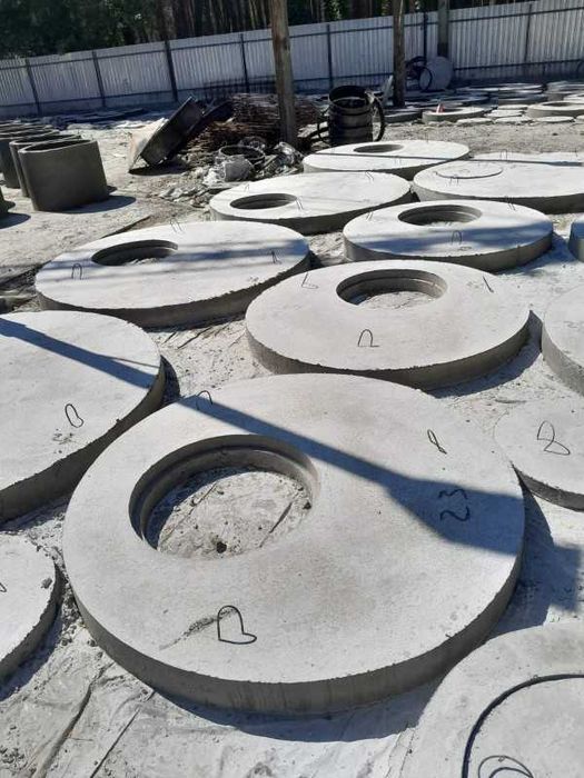 Кільця бетонні.Каналізаційні кільця.Туби для сантехнікі 1100мм 1м.360