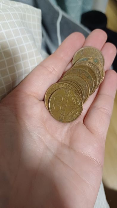 Moedas 50 centavos portugal
