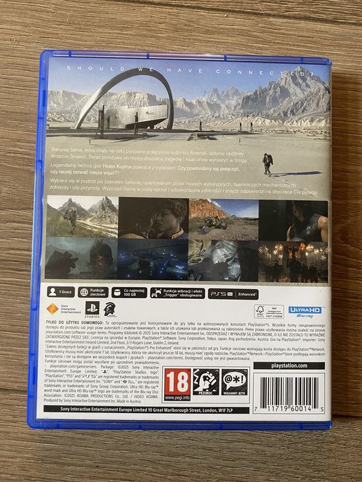 Death stranding 2 on the beach