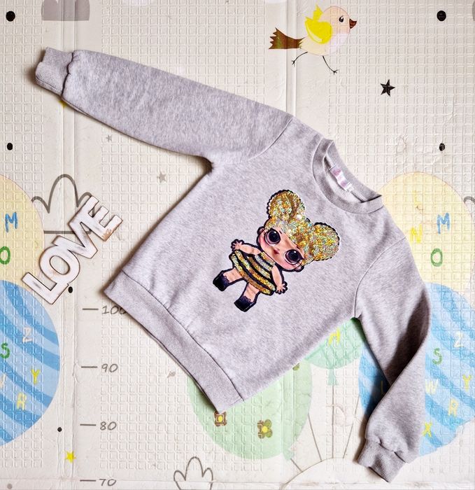 Світшот Lola Лола дівчинка 7-8 р худі батнік кофта