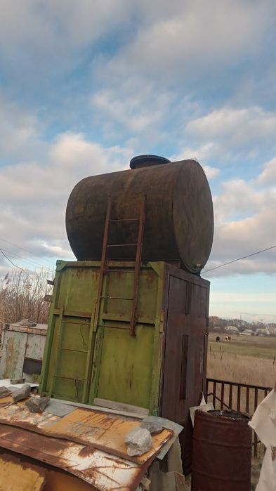 Бочка бак метал 3 куб.м