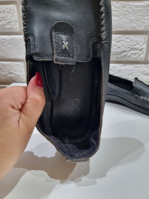 Mokasyny skórzane Ecco