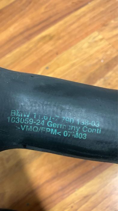 Tubo de intercooler bmw