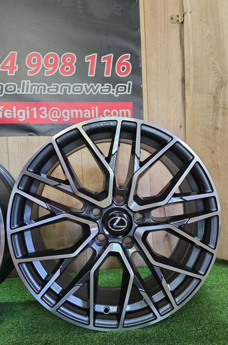 NOWE ALUFELGI LEXUS 18x5x1114,3 - Gs,Is,Nx,Rc,Ux