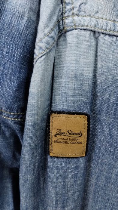 Oryginalna koszula jeansowa Vintage rozmiar XXXL