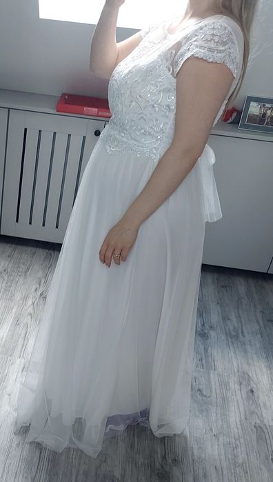 Sukienka ślubna wyprana