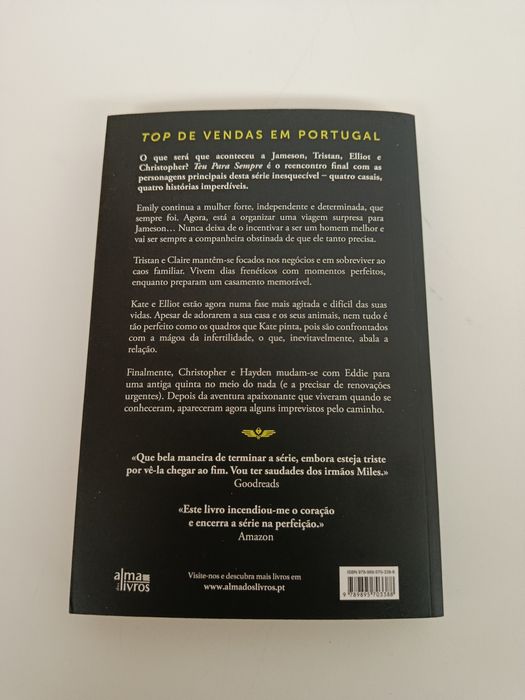 Livro "Teu para sempre"