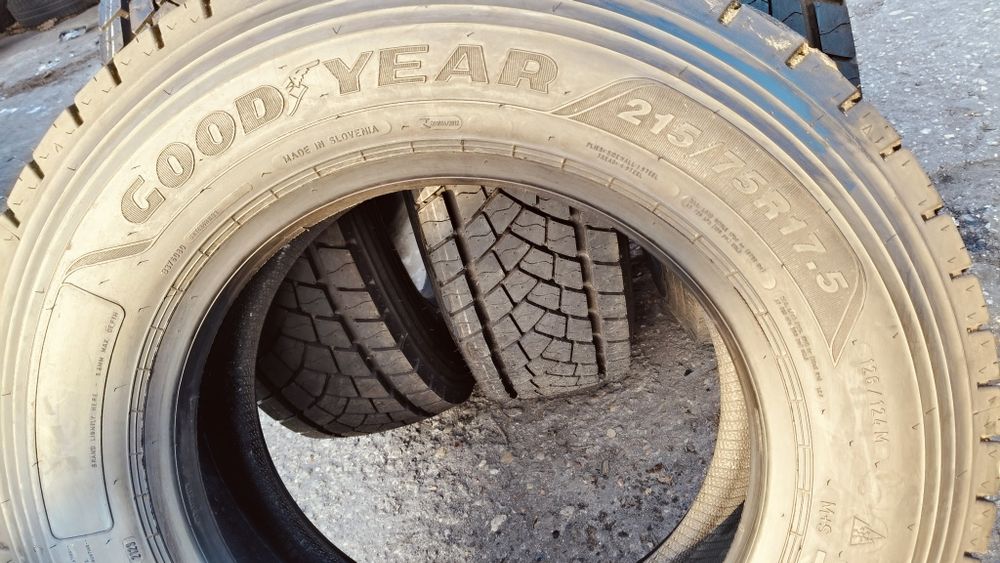 Opony napęd 215/75r17.5 Goodyear Kmax D NOWE