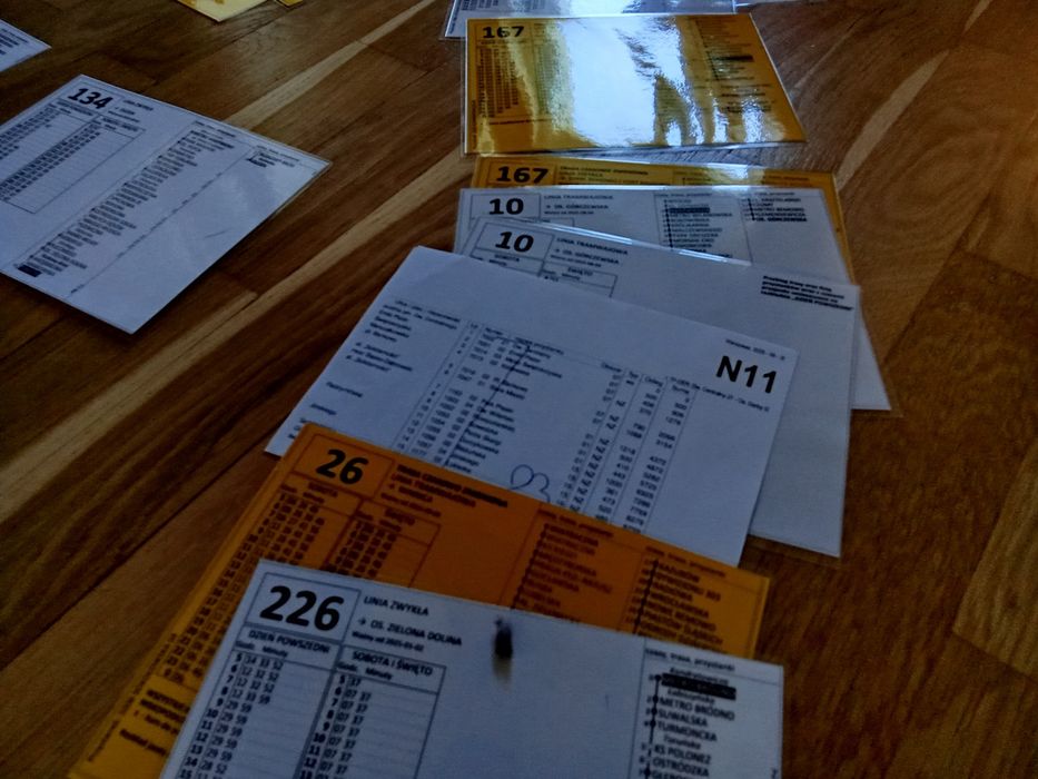 Rozkłady lini autobusowych ZTM