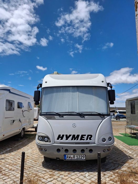 Autocaravana Hymer motor Mercedes (já tem matrícula portuguesa)