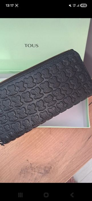 Portfel Tous skóra naturalna