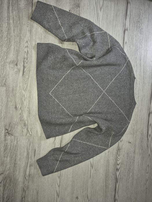 Sweter w romby z kryształkami mohito xs