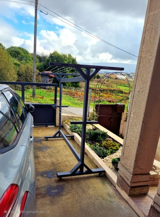 Estendal em Tubo Galvanizado – Feito por Medida