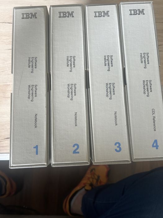 IBM Software Engineering Institute komplet 4 tomy retro dokumentacja vintage
