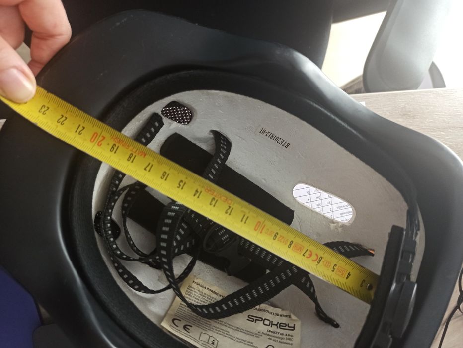 Kask dziecięcy rowerowy,7-10 lat