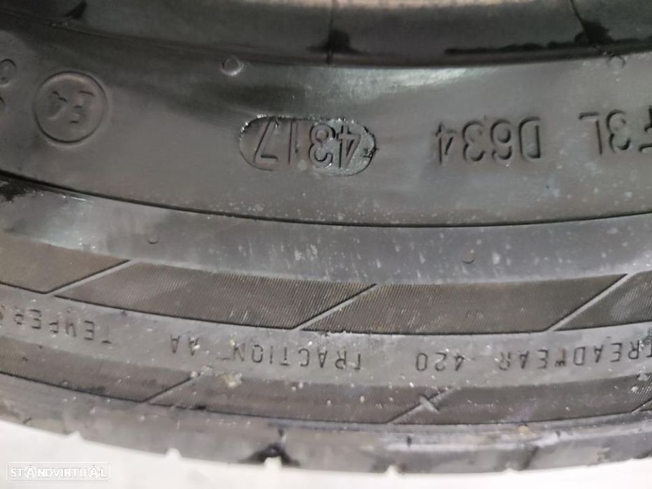 2 pneus semi novos 235-55r18 continental - oferta dos portes 140 euros