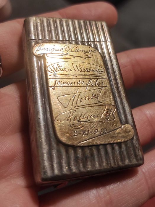 Isqueiro Dunhill Unique (1949) _ Made in England
