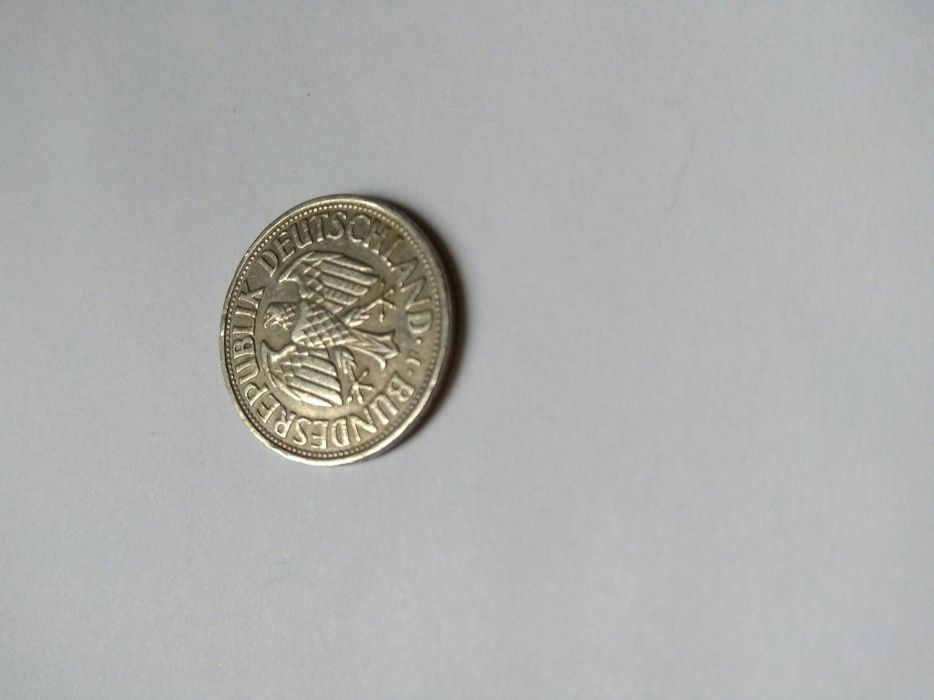 Германская монета 1 deutsche mark 1959 год