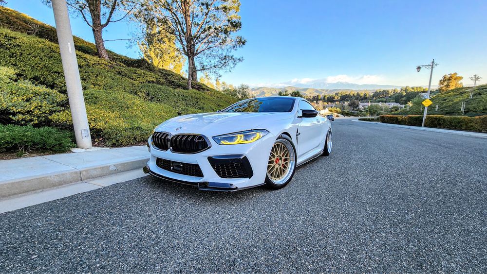 Модулі CS/CSL BMW M8 G14/G15/G16 F91/F92/F93 Laser/LED Фары Глазки Блоки Лазер ЛЕД фонари линзы ДХО M850i 840i 840d GTS желтые yellow drl