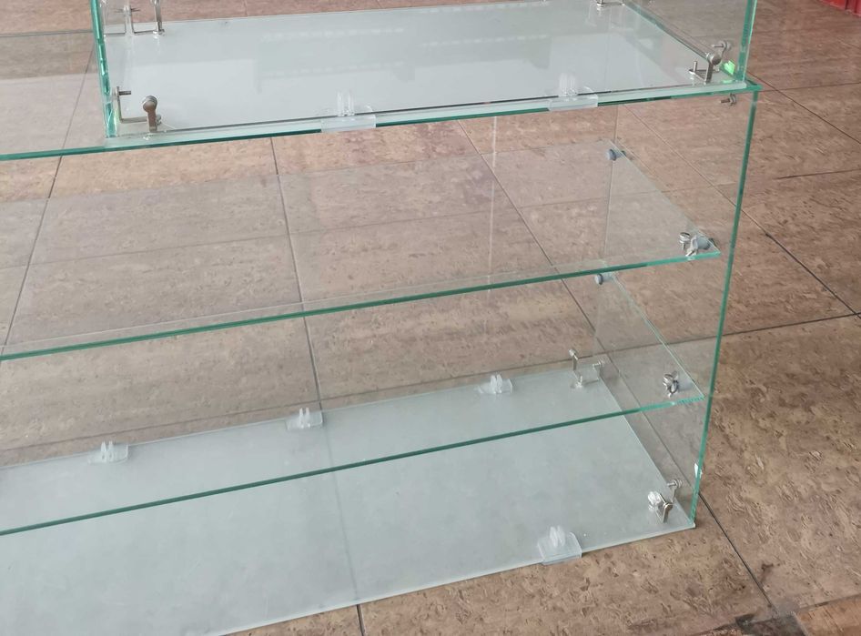 Gablota cukiernicza szklana  2-poziomowa AL15