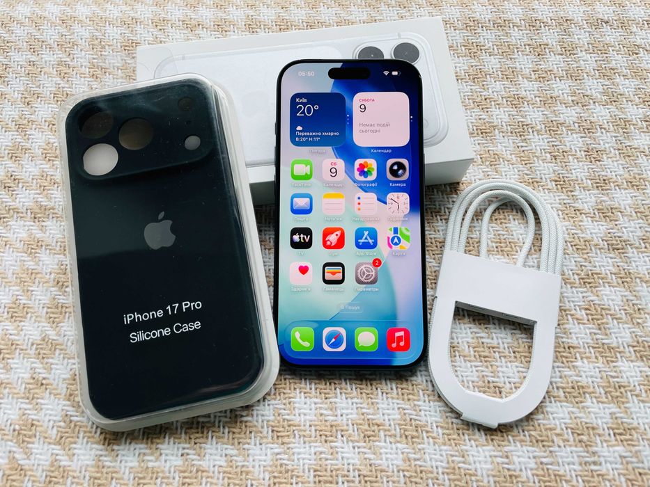 ‼️IPHONE 17 PRO 256Gb АКБ 100%‼️Deep Blue NEVERLOCK ( 65118)