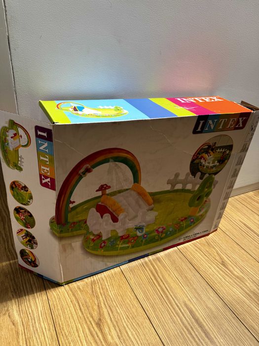 Piscina Playground insuflável para crianças (2,9 x 1,8 x 1,04 m)